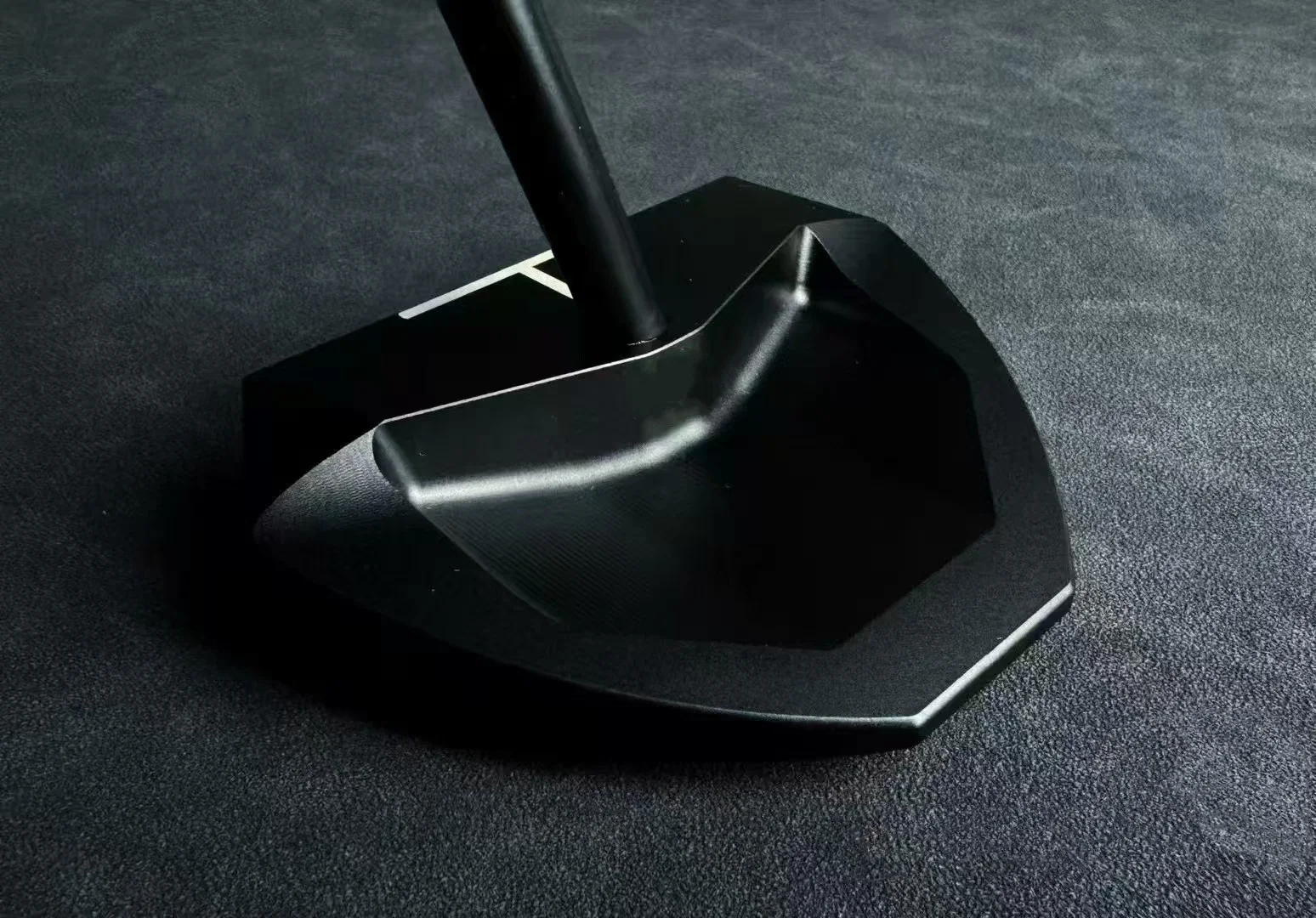 Custom  OZ1 Golf putter low balance putter black steel shaft 33 "34" 35 " black Press Pistol 2 Degree Girp with head cover image 3