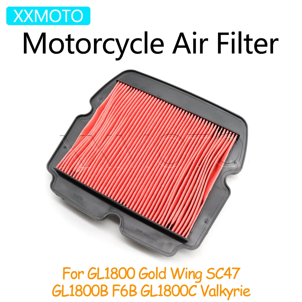 

For Honda GL1800 SC47 GL1800B F6B GL1800C Valkyrie GL Gold Wing 1800 B C Motorcycle Air Filter Intake Cleaner System
