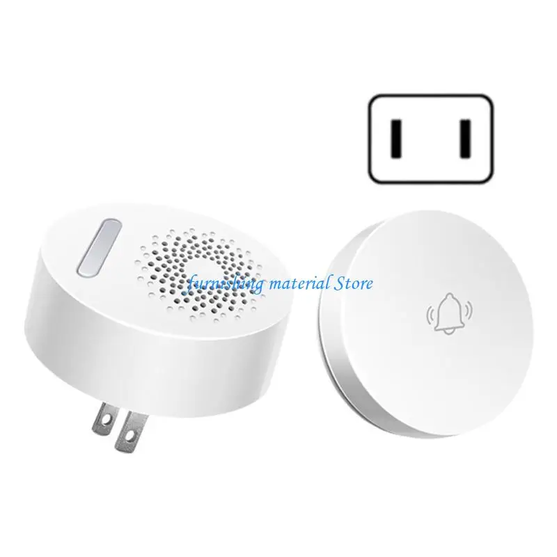 Y5GD Installazione semplice Campanello senza fili Potenza autoenergizzante Suono forte e chiaro adatto a qualsiasi ambiente Uso