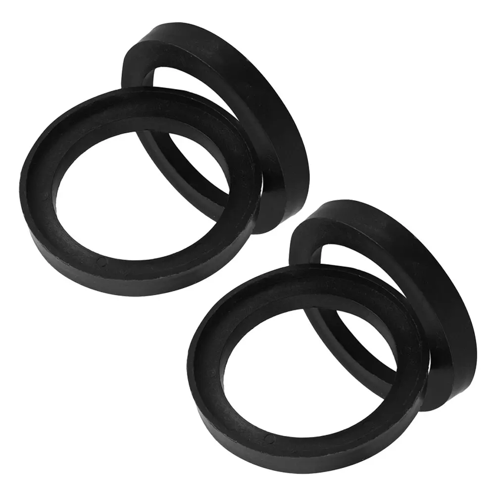 

2 Pairs 1.5 Inch Car Audio Speakers A Pillar Modification 3 Mid Bass Black Plastic Spacer Adapter Ring MountingBracket