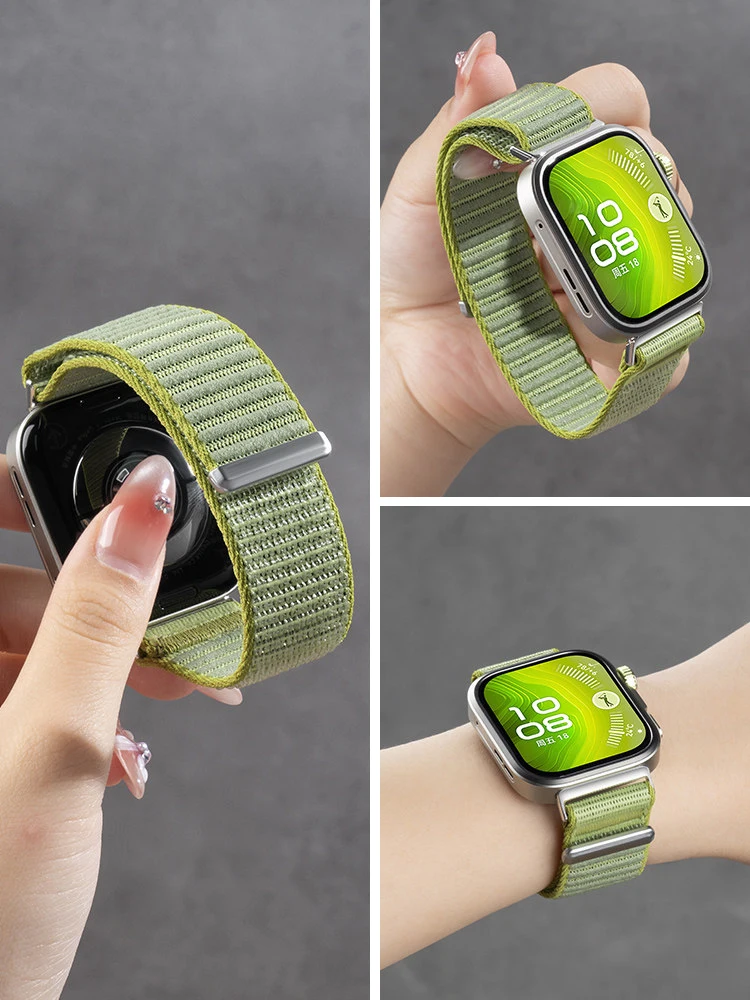 Official watchband for Huawei Watch Fit 4 pro/Fit 4/3 Comfortable Breathable nylon strap correa huawei watch fit 4/3 Accessories