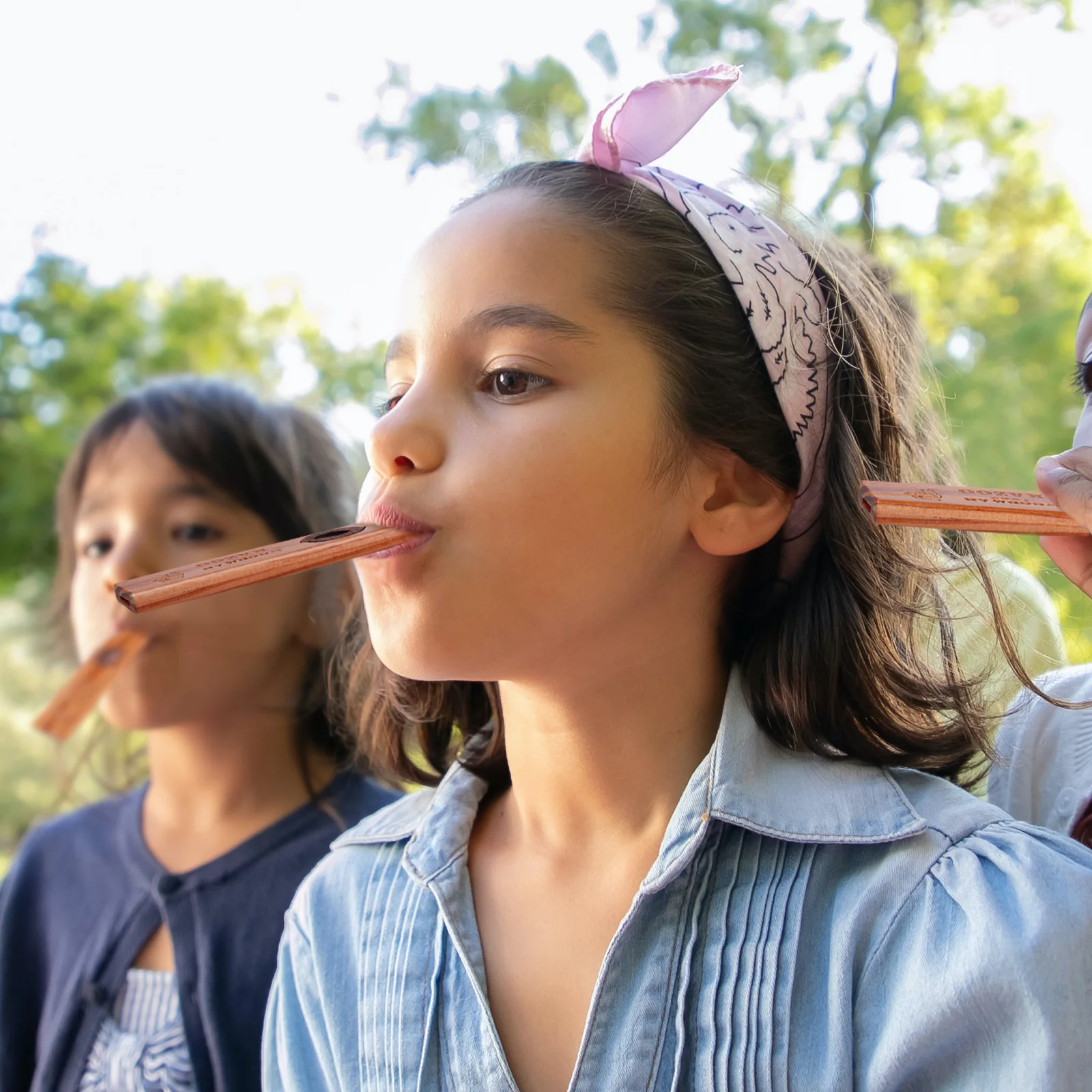 

1 комплект, деревянная гавайская гитара Kazoo, партнер, музыкальный инструмент, легкое обучение, портативный для детей и взрослых с запасными мембранами