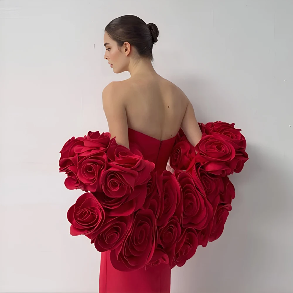 Handmade 3D Rose Short Cape for Engagement Photo Shoot Bridal Photography Props Elegant Elegant Short Cloak for Pregnancy Shoot