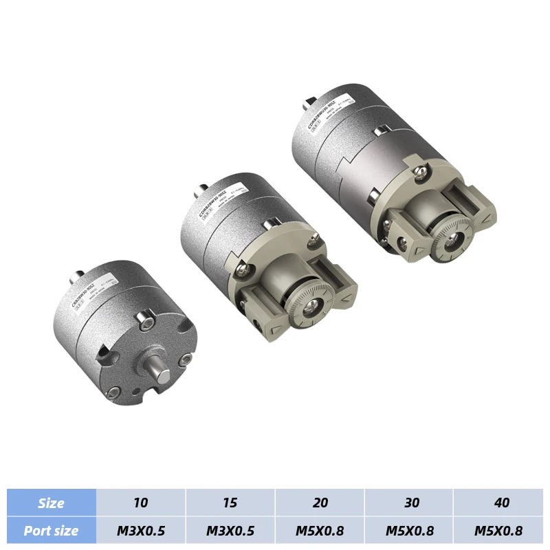 SMC Type Vane rotary swing cylinder CRB2BW10-90SZ CRB2BW15-180SZ CRB2BW20-270SZ CRB2BW40-180SZ CRB2BW30-180SZ CRB2BW30-270SZ