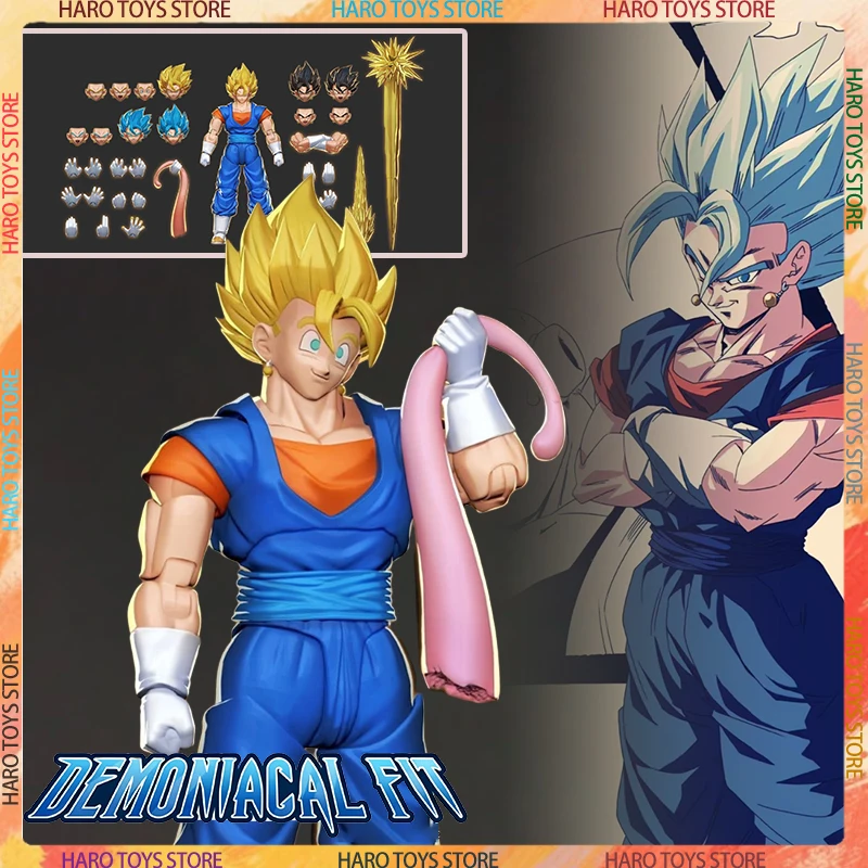 

Demoniacal Fit Vegito Cosmic Blade SHF Vegetto Action Figure Dragon Ball Z Anime FIgures Goku Figurine Plastic Toys Gift