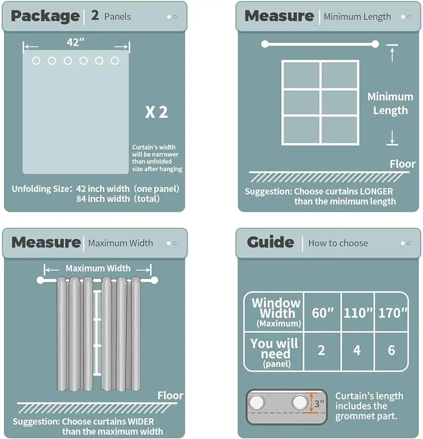 ستائر تعتيم للأطفال لغرفة نوم الأولاد، ستائر على شكل نجمة ستائر نافذة معزولة حراريًا للحضانة، مجموعة من لوحتين (42 #6