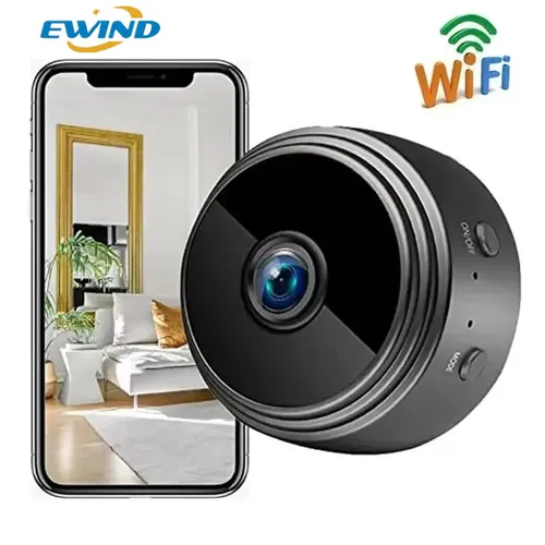 Imagen 2 del producto Cámaras de Vigilancia Mini A9 2026 con Wifi, 1080P HD, Sensor de Visión Nocturna, Videograbadora, Vigilancia Web, Hogar Inteligente