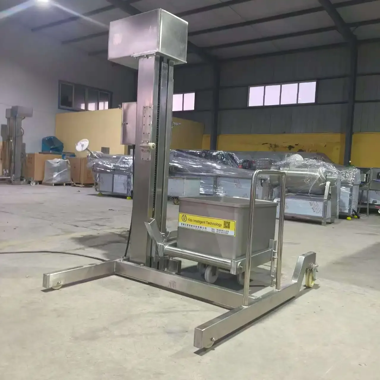 رافع صندوق اللحوم من الفولاذ المقاوم للصدأ ومغذية تحميل اللحوم رافع دلو سعر المصعد للرافعة العمودية مع الملحقات #3