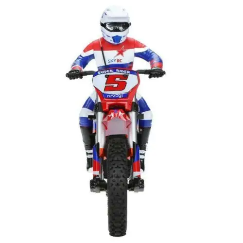 

Skyrc Super Rider Sr5 1/4 Scale Red Rtr Rc Motor Bike Remote Control Ready To Run Motorcycle Battery For Boys Gifts Th02600-SMT7