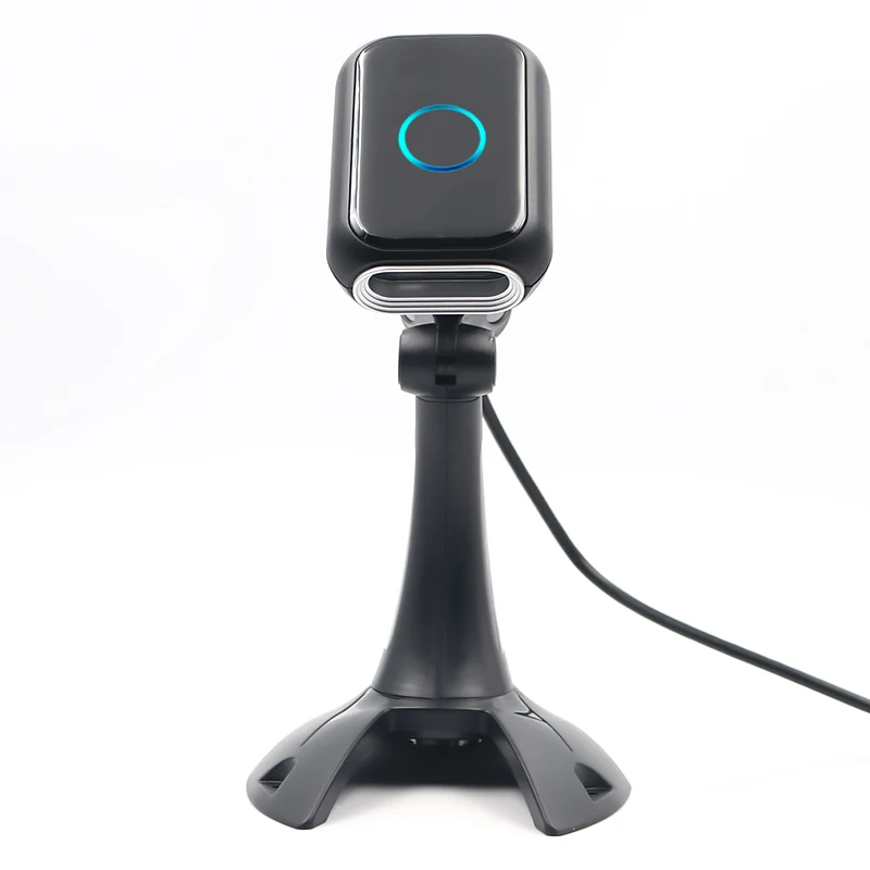 High-performance scanner 1D/2D/Qr Barcode Scanner Handsfree/Handheld with High Scanning Performance QR PDF417 Reader HS26