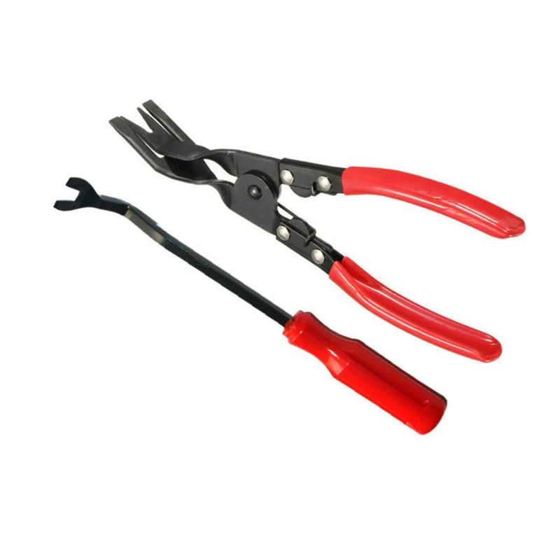 

Car Clip Removal Pliers Tools Auto Body Panel Door Fastener Push Pin Trim Removal Tool Kit Automotive Pry Tool Repair Set