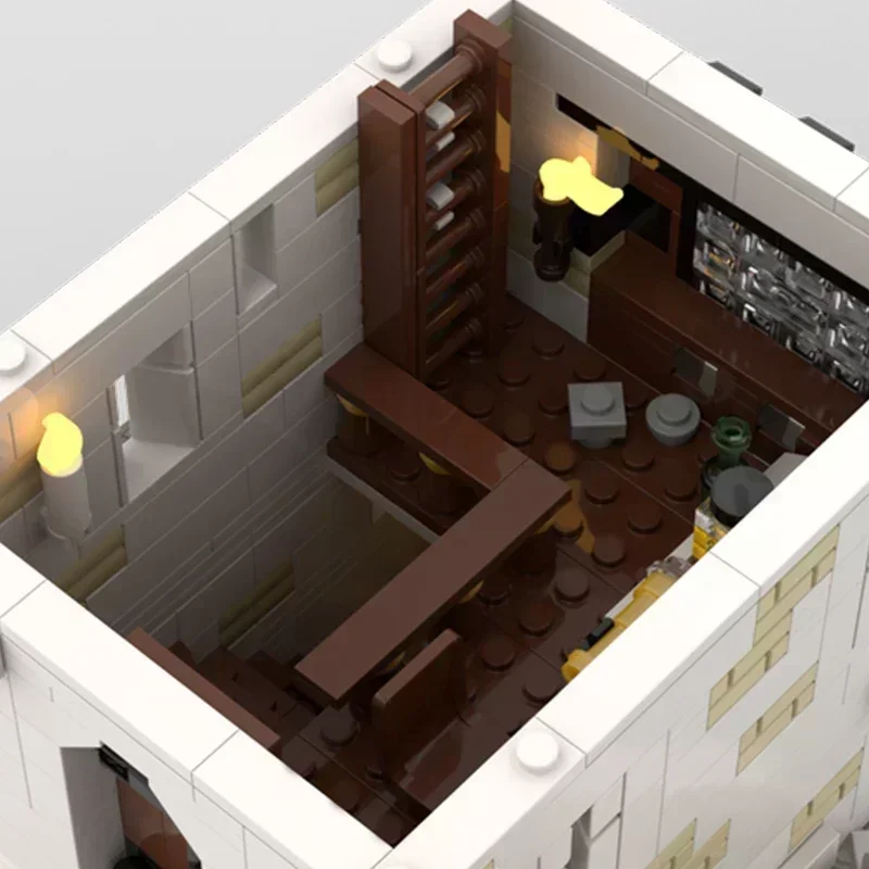 Moc Building Bricks Military Castle Model Imperial Coast Fortress Technology Modular Blocks Gift Christmas Toys DIY Set Assembly