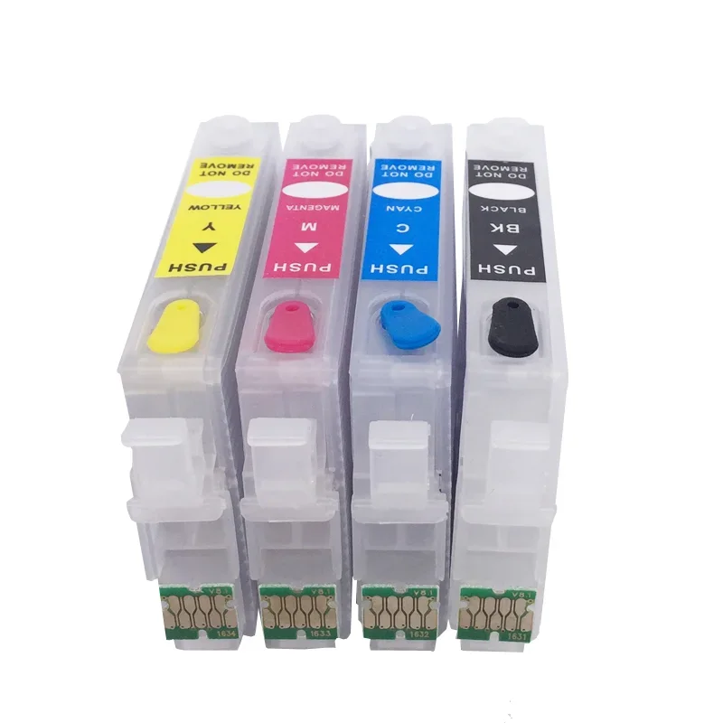 T502 502XL T02W1-T02W4 Refillable Ink Cartridge For Epson XP-5100 XP-5105 WF-2860 WF-2865 XP5100 5105 2860 2865 Printers Europe