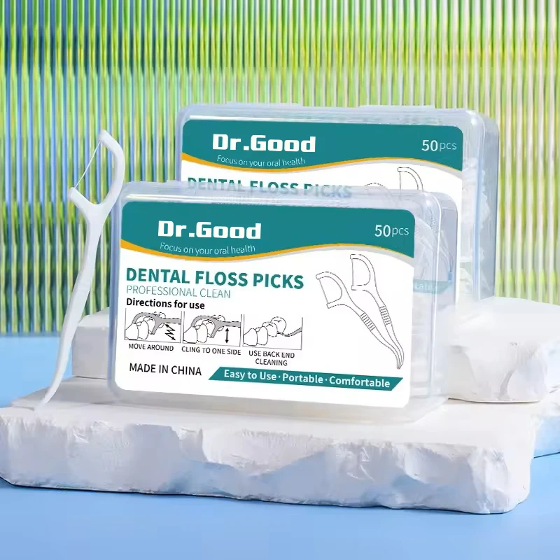 50/150/300/600/1000 unidades de palillos de hilo dental, herramientas de cuidado bucal