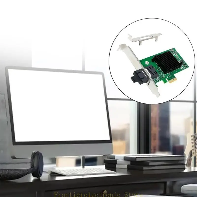 G8DB 82576EB PCIEXPRESS Fiber Card 1000 Мбит / с 82576F1 Ethernet Card