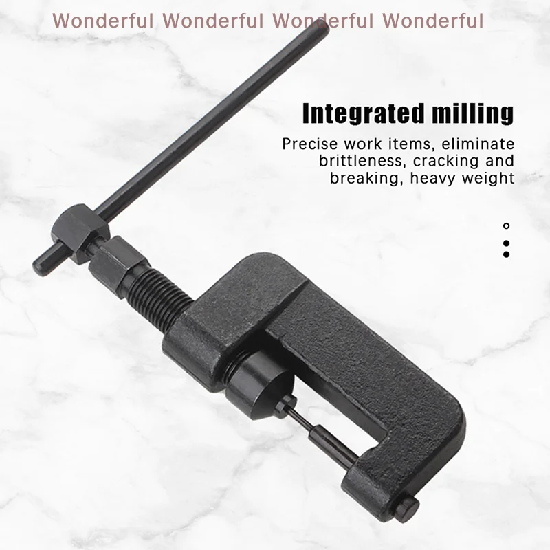 Heavy Duty Bike Chain Repair Tool Set - 13pcs includes Splitter, Riveting Tool & O-Ring for Motorcycles