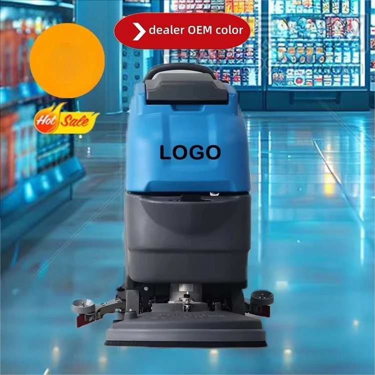 

IronBee JX60 Best Price Commercial Floor Scrubber Battery Walk-behind Industrial Ceramic Tile Floor Cleaning Machine