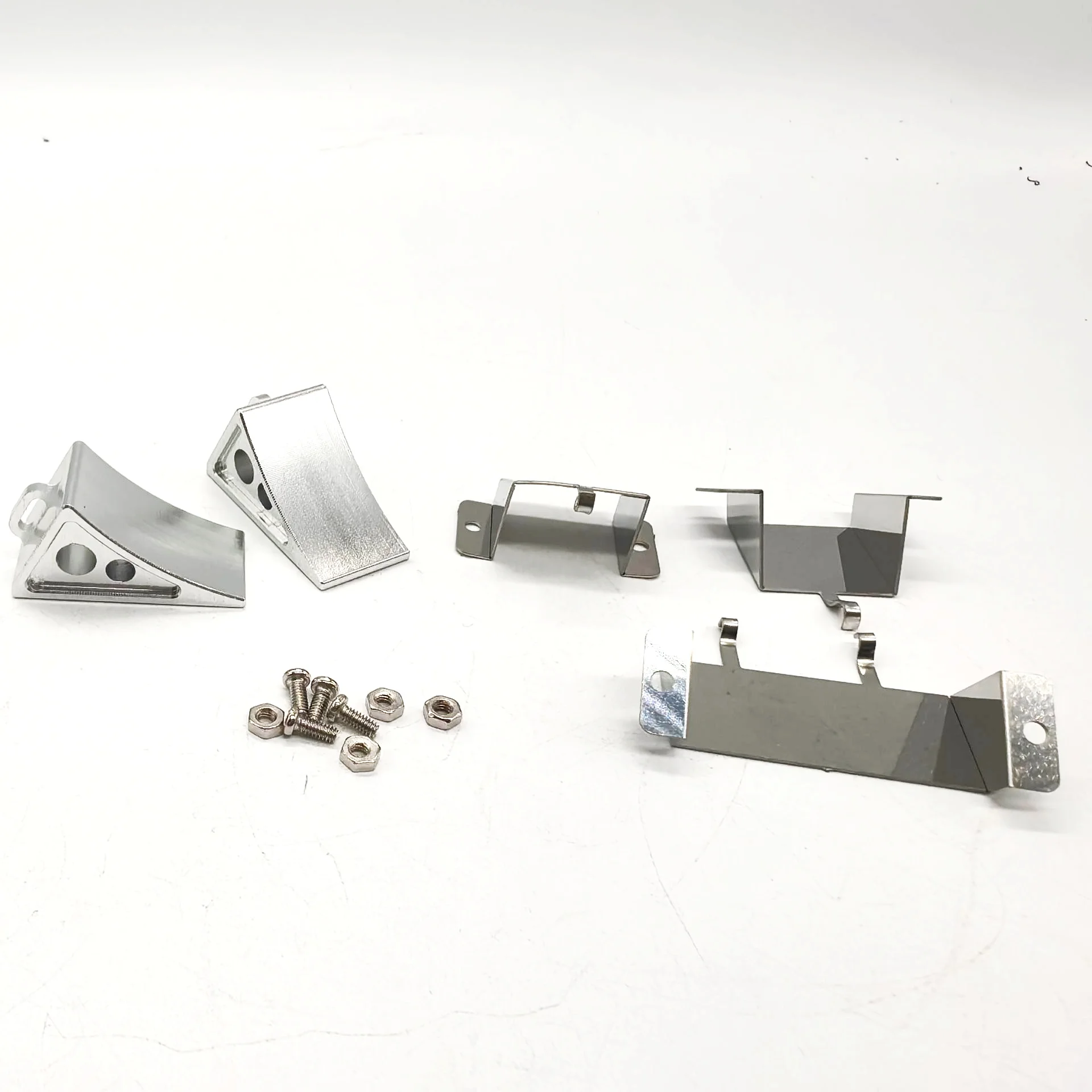 RC 1/14 Tire Stopper for Tamiya RC Trailer Truck for Tamiya for Scania Stainless Steel Modified DIY Parts