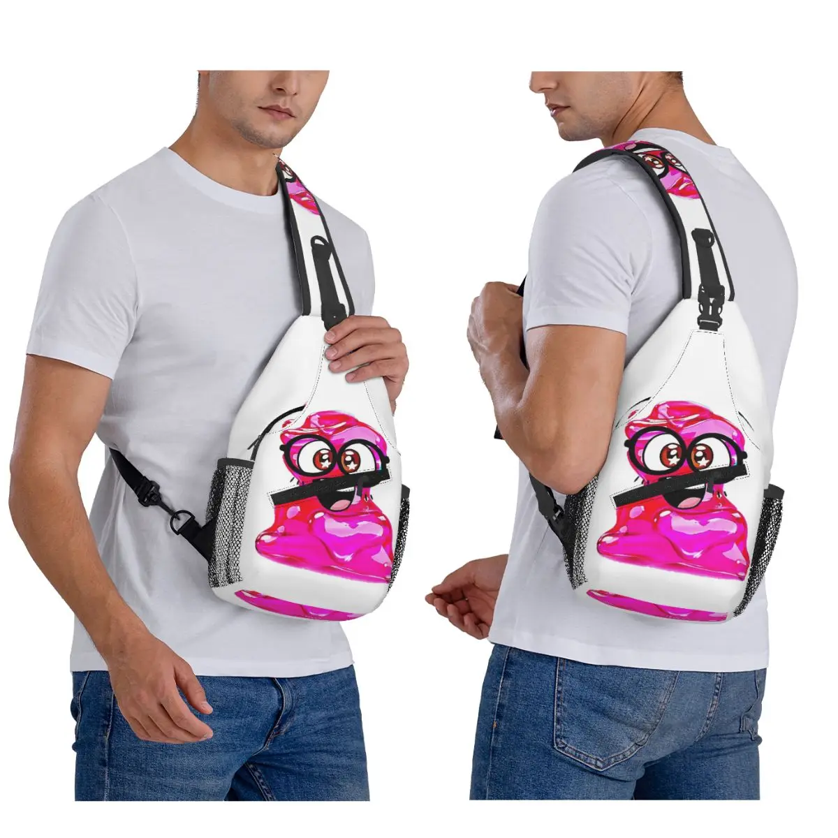 

Супер-слик Slime Sam нагрудная сумка мужской слинг рюкзак через плечо нагрудная сумка дорожный походный рюкзак сумка на плечо