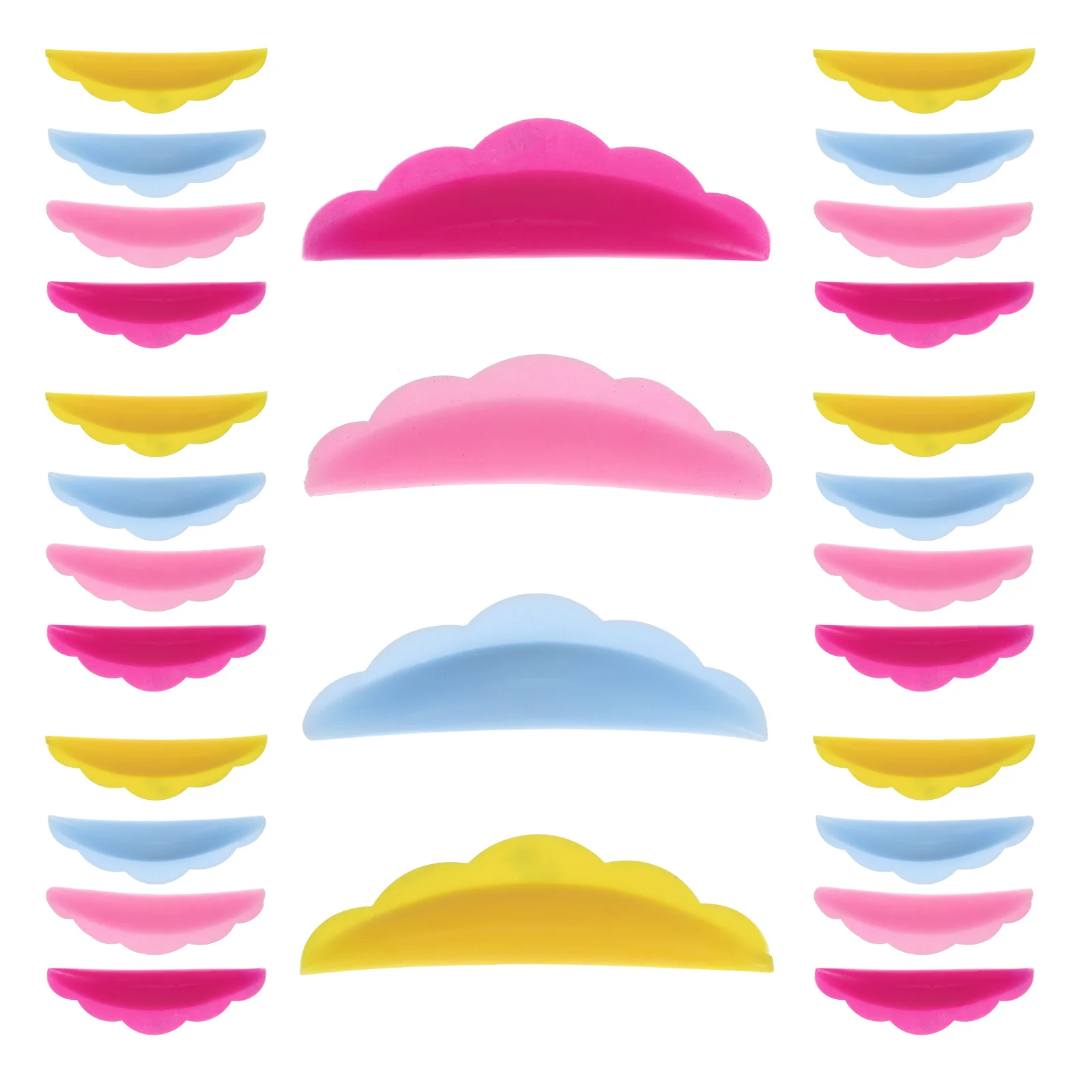 

40Pairs Eyelash Perming Pads Silicone Lash Lift Pads Lash Lift Tool Salon Professional Eyelash Extension Supplies Safe Material