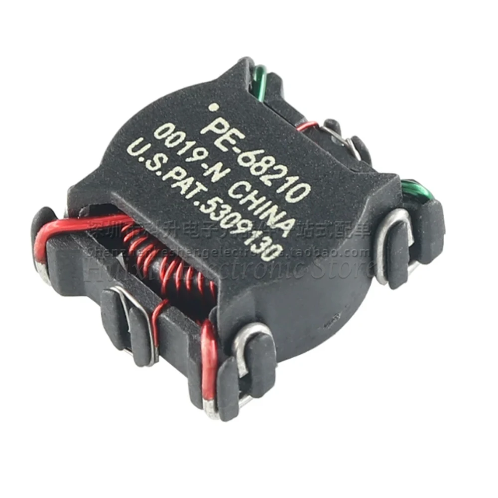 2pcs PE-68210NL PE-68210 Current Sense Transformer 1:1:50 Turns Ratio 15A Max Frequency 50kHz-500kHz 3.8mH SMD Surface Mount