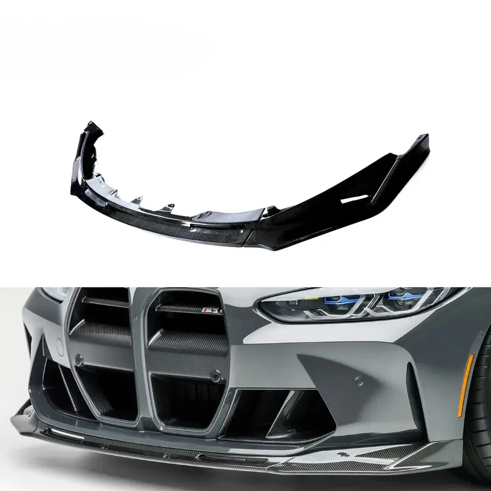 

3pcs/set Carbon Fiber Front Spoiler Lip for BMW 3 Series G80 M3 Coupe 2-Door 2021-2022