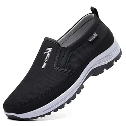 Mokasyny męskie trampki siatkowe oddychające antypoślizgowe wsuwane buty wulkanizowane miękka podeszwa jednokolorowe wygodne buty do wody Zapatos200