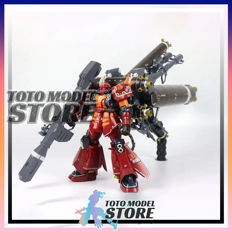 

[IN-STOCK]BANDAI&LANE LEIEN Model ZG-001 MG 1/100 MS-06R Psycho Zaku Thunderbolt Action Figure Assembly Plastic Toys
