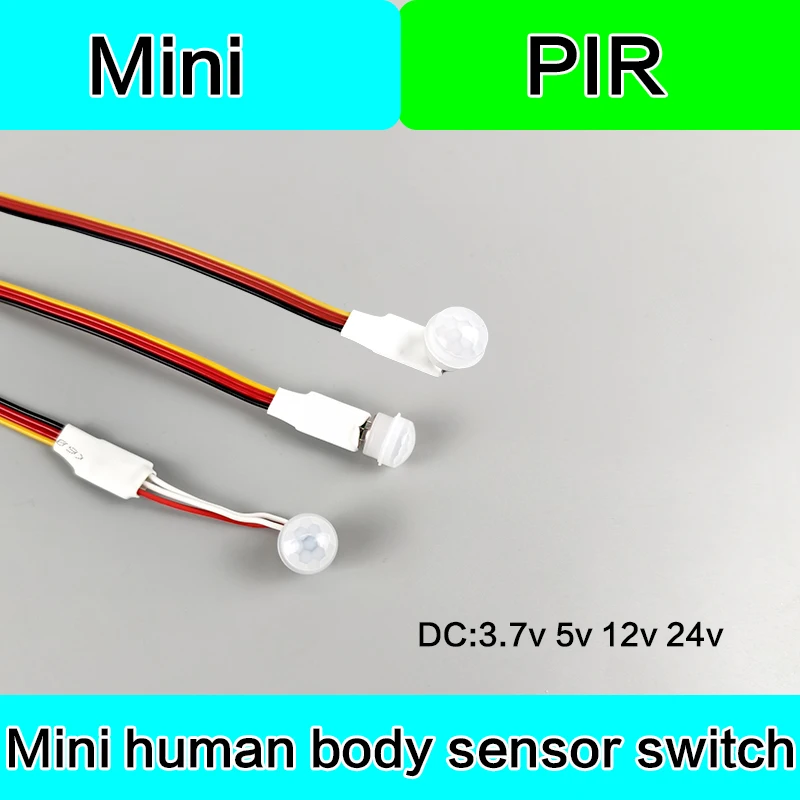 Mini human body sensor switch LED sensor switch Motion switch DC12v-24v delay 30 seconds Hidden sensor switch smart light switch