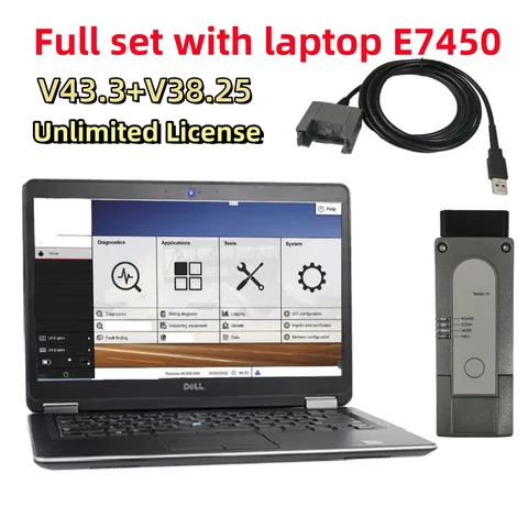 Nueva Herramienta de Diagnóstico VCI PT3G Tester III 2026, Software de Programación en Modo Ingeniero PT3G, SSD V43.3 V38.25, Herramienta de Diagnóstico para Automóviles
