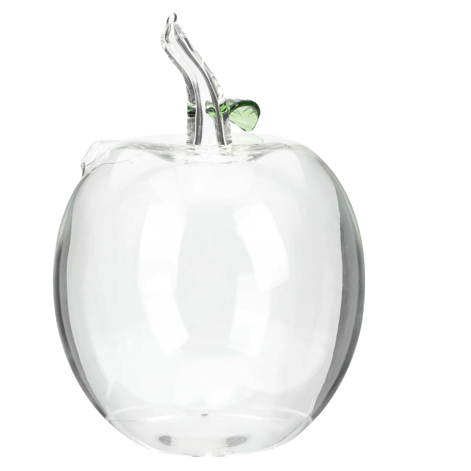 

Clear Apple Design Piggy Bank for Creative Transparent Saving Jar for Coins Bills Home Office Bedroom Decoration Gift