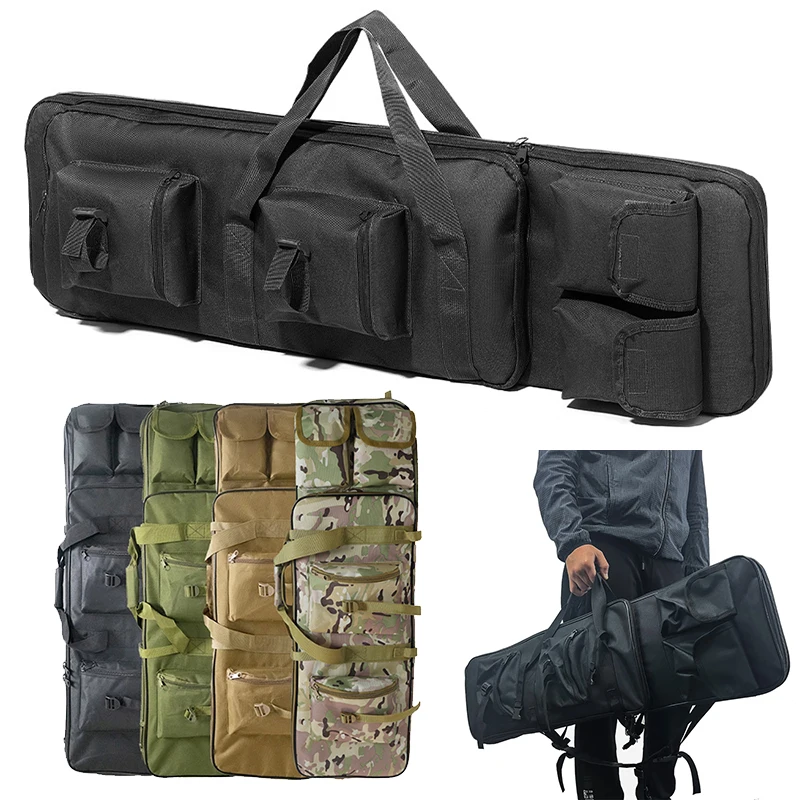 Outdoor Tactical Gun Bag 81/94/115CM Hunting Shooting Accessories Gun Carrying Protection Backpack