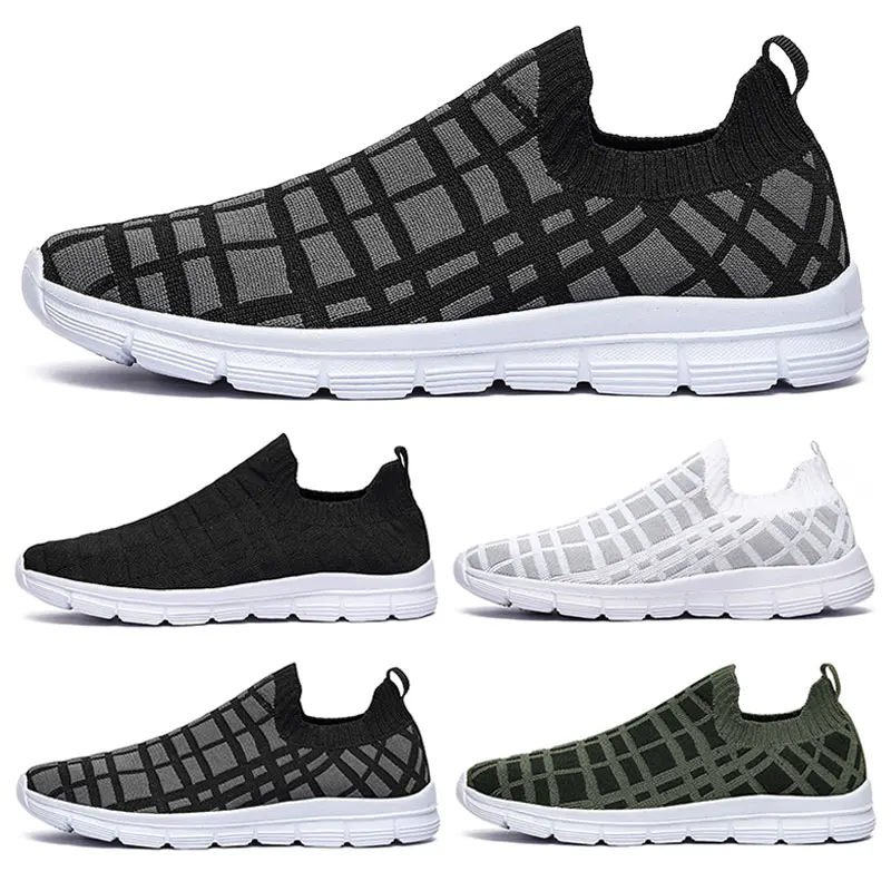 

Women Men Sneakers Lightweight Breathable Running Shoes Low Top Casual Shoes Camouflage Mesh Sock Shoes Slip on Plus Size 36-46