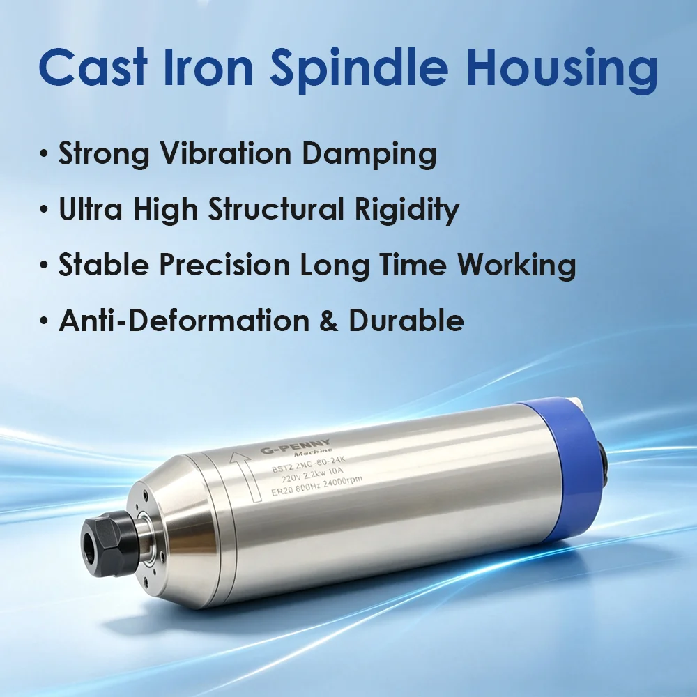 G-Penny 2,2 kW watergekoelde s - 2.2Kw Water Cooled Spindle Kit Vfd recensie en prijs