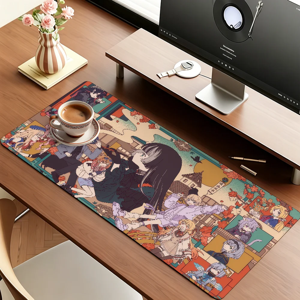 Virtual Idols J-Juufuutei Raden Mouse Pad For Office Gaming And Keyboards Non-Slip Large Waterproof