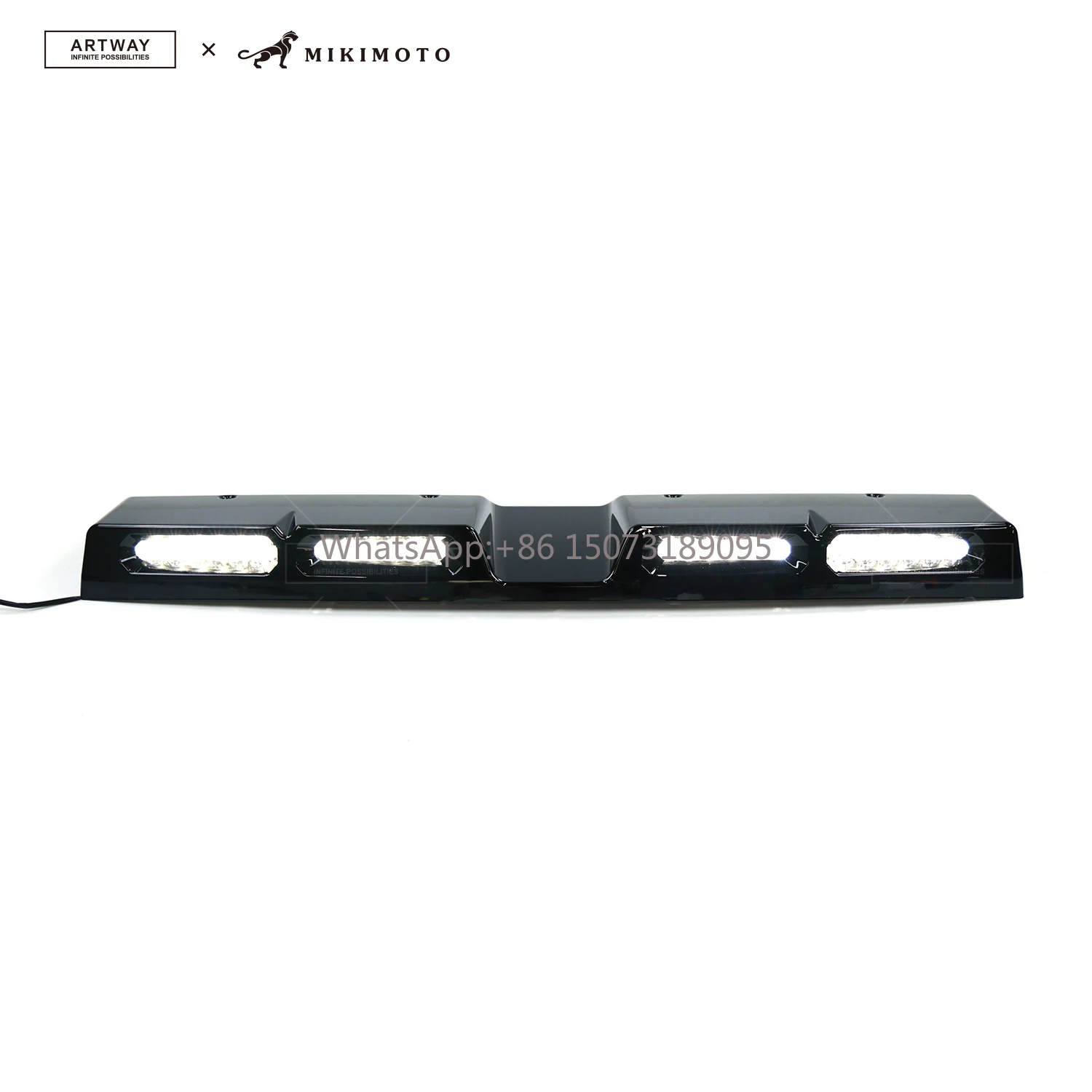 

Exterior Accessories High Quality Front Glossy Black Top Light LED Roof Light for TOYOTA LAND CRUISER 300