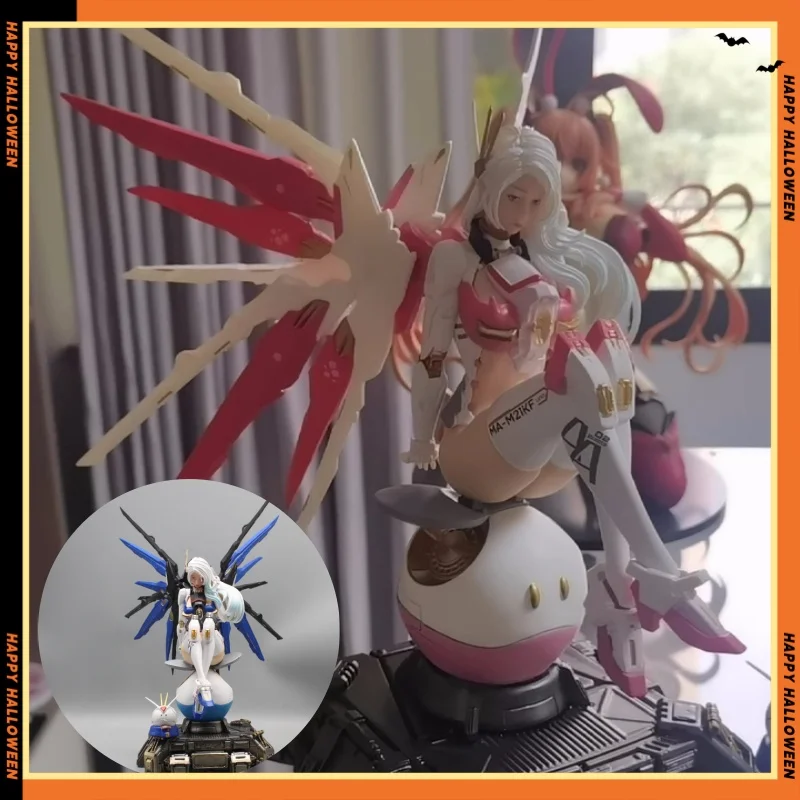

38cm THE STRIKE FREEDOM MMS Action Figure Machine Girl Free Girl Mobile Suit Girl Model Statue Decoration Collectible Toy Gift