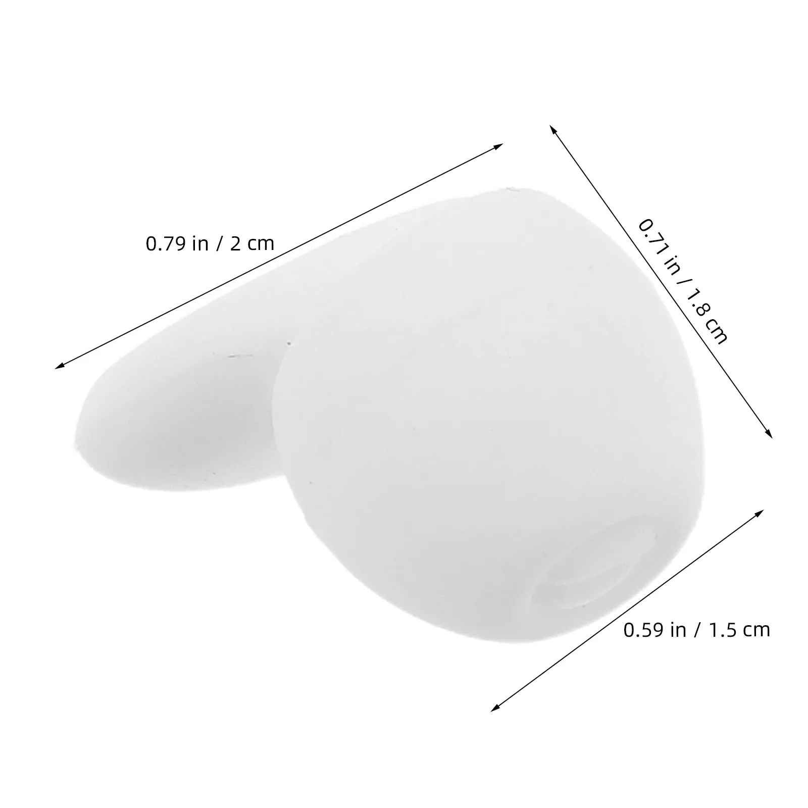 1Set Ear Plugs for Sleeping Noise Reduction Soft Silicone Earplugs for Side Sleepers Snoring Blocking Reusable 45Db Noise