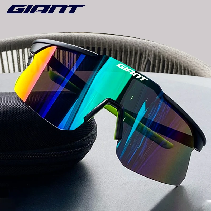 Riesige Radfahren Sonnenbrille Männer und Frauen UV400 Anti Fog REVO Linsen HD Klarheit MTB Rennrad Outdoor Linsen Mit Fall – Detail 1
