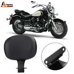 Areyourshop for Yamaha V Star 1100 XVS 1100 Drag Star Front Driver Rider Backrest Motorcycle Covers