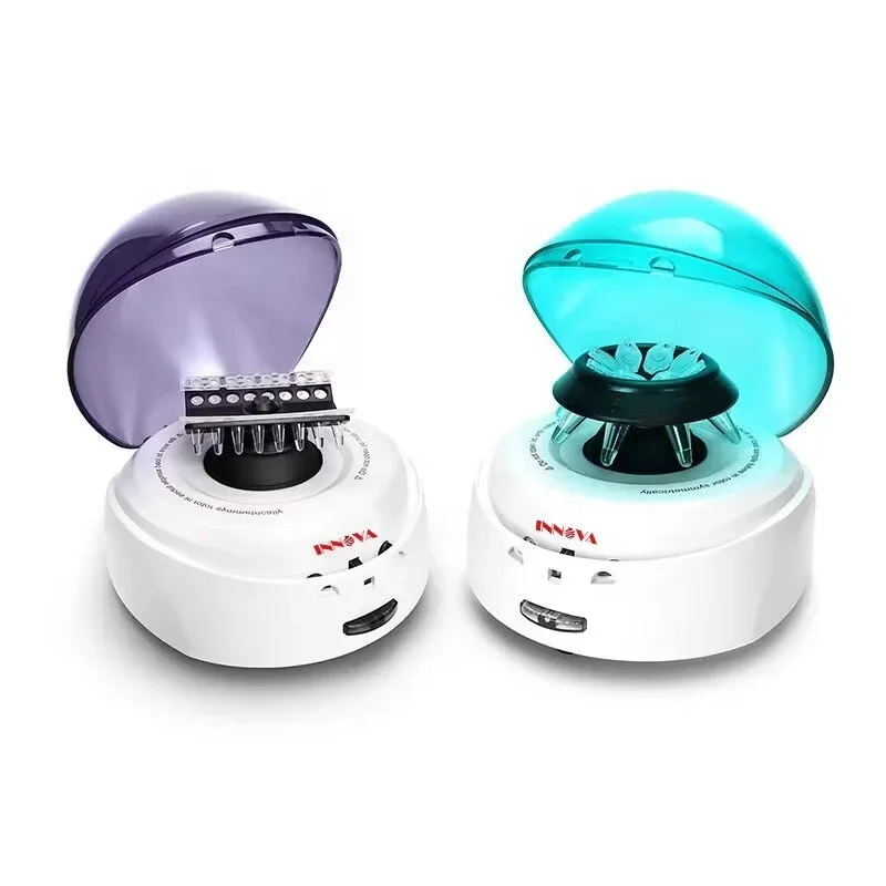 INNOVA Mini Centrifuge Time Setting Palm Micro Centrifuge for Lab Micro Tube 0.2ml 0.5ml 1.5ml 2ml