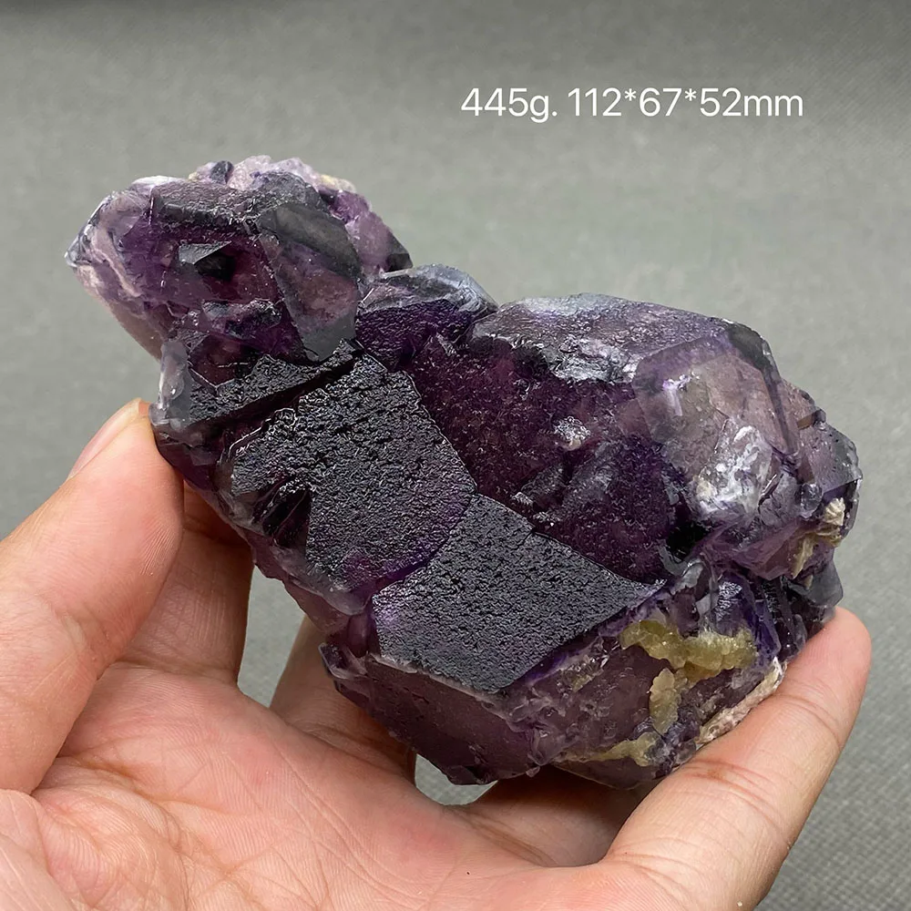 100% Natural Inner Mongolia  Fluorite Raw Stone Specimen Healing Crystal Mineral