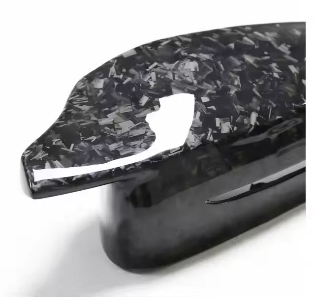 High Quality Automotive Parts Forged Fiber Mirror Covers Fit Car Mirror Caps For BMW New 5 Series G30 G38 RHD 2017-2018