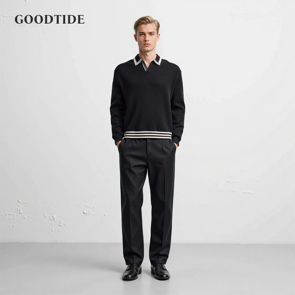 Pullovers Men Various Colors Cozy Warm Simple Sweaters Handsome Harajuku All-match Casual Knitted Sueter Hombre Daily Popular