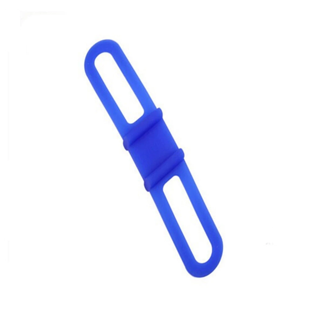 

Регулируемый велосипедный ремень, 5 шт., для фонарика, динамика телефона, прочные силиконовые ленты для езды на велосипеде по горной тропе