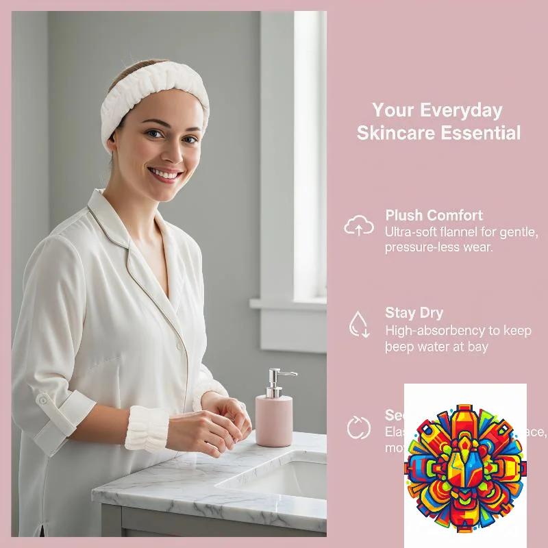 Chic Soft Elastic Headbands for Women Suitable for Face Washing and Makeup Application