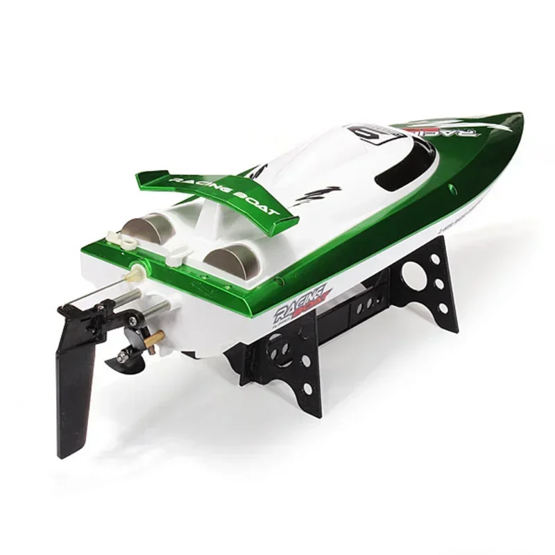 FT009 2.4GHz 30KM/H Remote Control High Speed Speedboat Racing Toy RC Racing Boat Rowing Model150M Control Distance Toys for Boy