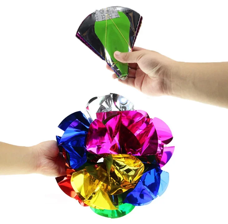 Empty Hand Appearing Flower Ball Spring Flowers Magic Tricks Stage Illusions Gimmick Prop Accessories Appear Large Bouquet Magia