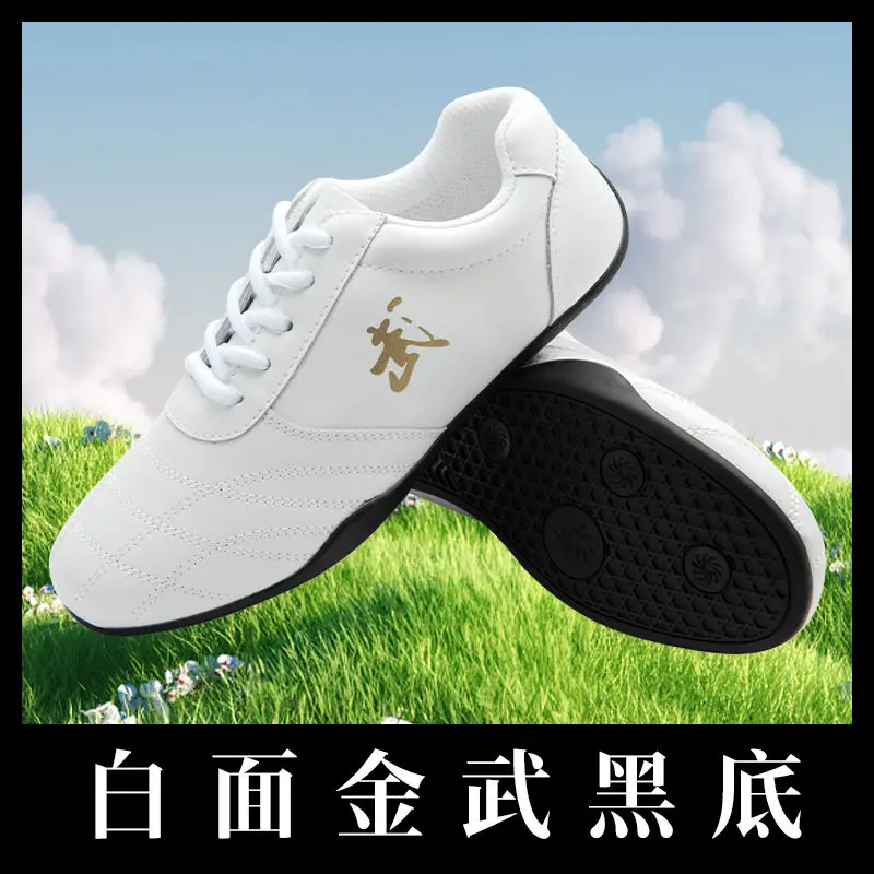 Cow Tendon Sole Martial Arts Shoes Men's and Women's Performance Sports Shoes Soft Sole Comfortable Non-slip Tai Chi Shoes