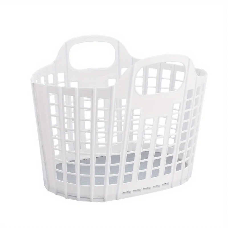 

Modern Foldable Laundry Hamper High-capacity Portable Dirty Clothes Organizer Durable Laundry Basket for Home Bathroom